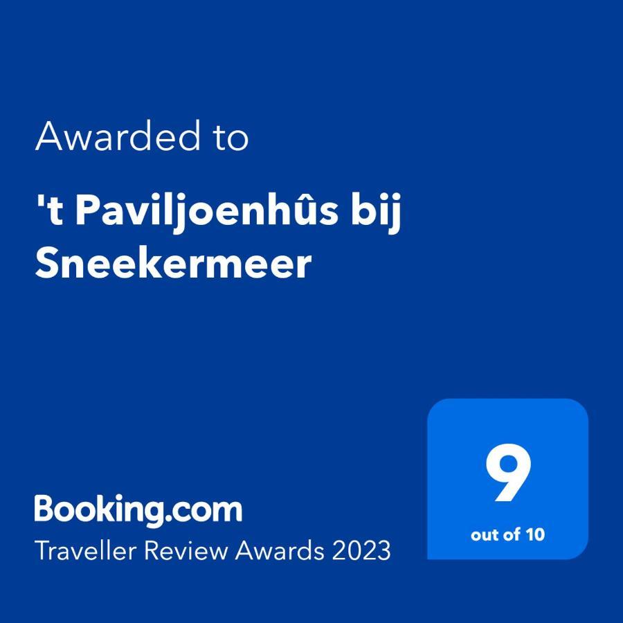 'T Paviljoenhus Bij Sneekermeer Offingawier Zewnętrze zdjęcie